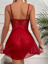 Load image into Gallery viewer, Sultry Lace Backless Babydoll
