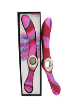 Load image into Gallery viewer, Entice Colourful Camo Double Ended Vibrator
